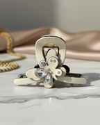 White Sugar Claw Clip