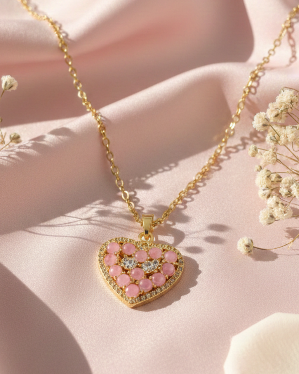 Lyra heart Pendant Necklace