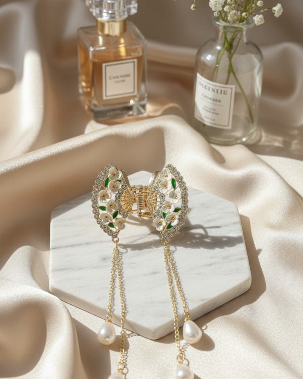 Rosé Whisper Hair Claw