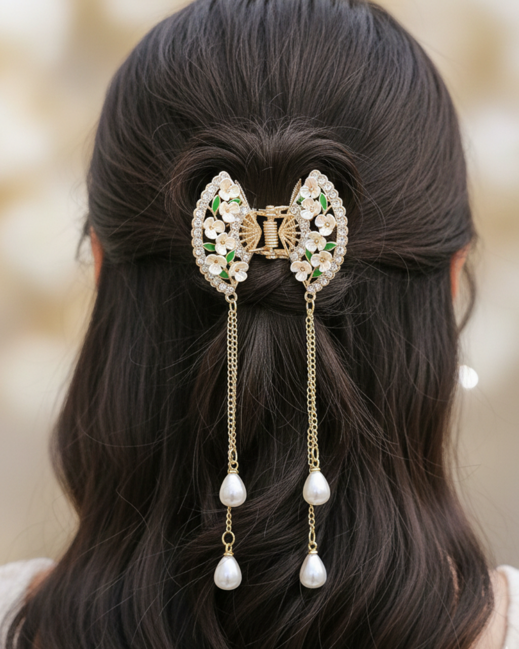 Rosé Whisper Hair Claw