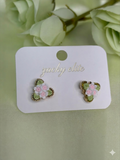 Elegant Flower Earring Tops
