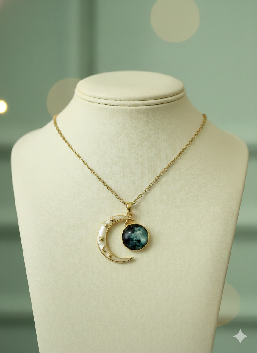 Celestial Lunar Harmony Necklace