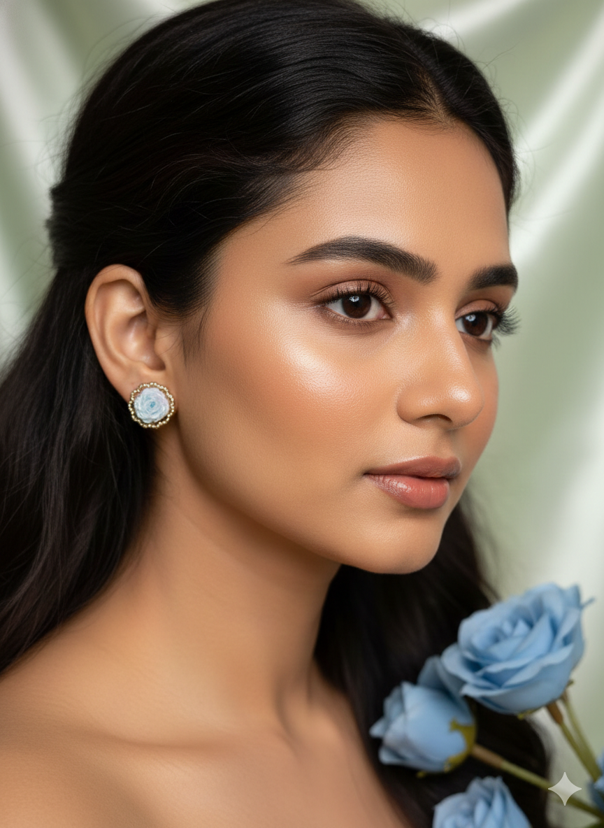 Floral Stud Earrings