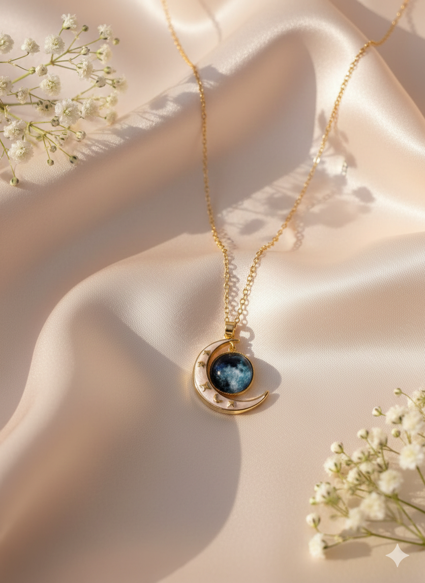 Celestial Lunar Harmony Necklace