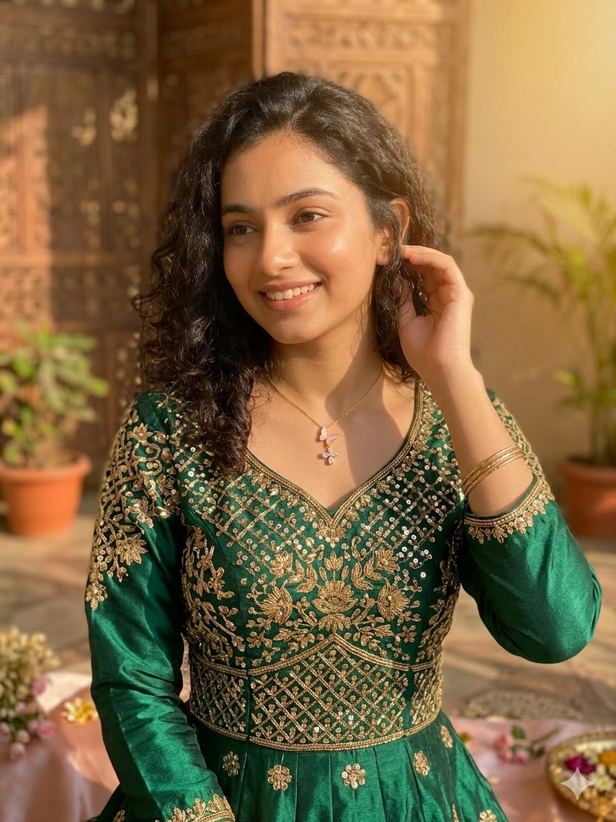 Ethereal Butterfly & Flower Dual Pendant