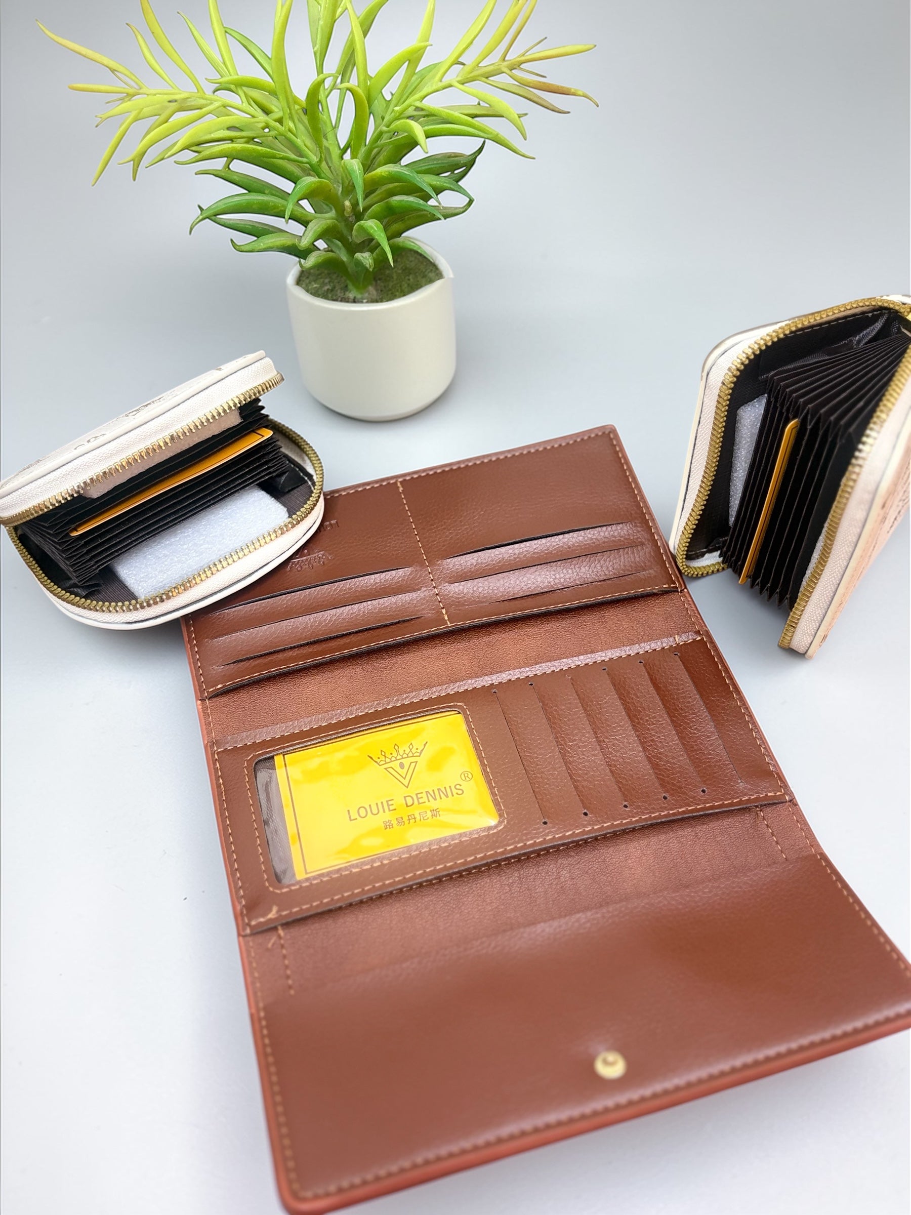 omen’s 3-Piece Wallet Combo Set – Premium PU Leather Ladies Purse Set