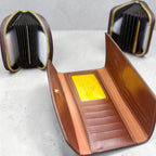 3-Piece Wallet Combo Set – Designer Long Clutch Wallet with Zip Coin Pouch & Mini Card Holder | Premium PU Leather Ladies Purse Set