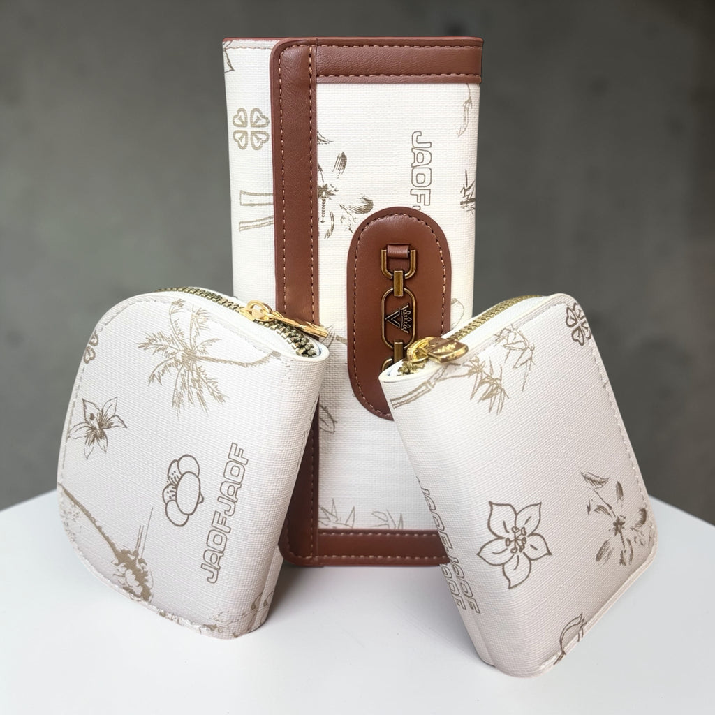 Premium Women’s Wallet & Coin Pouch Combo Set – Stylish Designer Wallet Set for Women