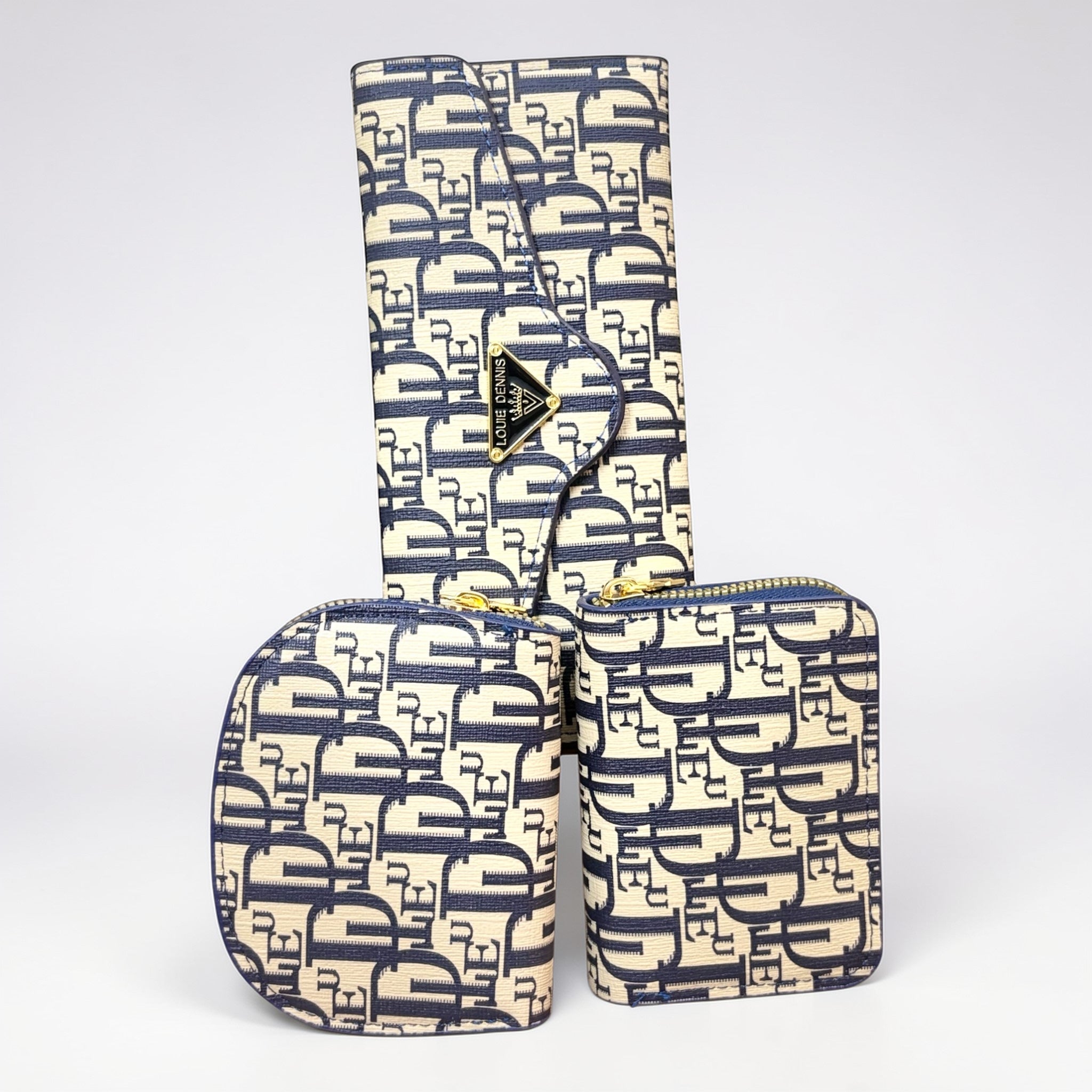 omen’s 3-Piece Wallet Combo Set – Premium PU Leather Ladies Purse Set