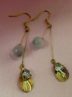 Gold Moonstone Droplets