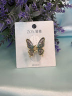 Iridescent Butterfly Hair Claw Clip