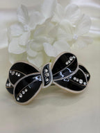 Crystal Ribbon Barrette