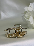 Golden Butterfly Clip