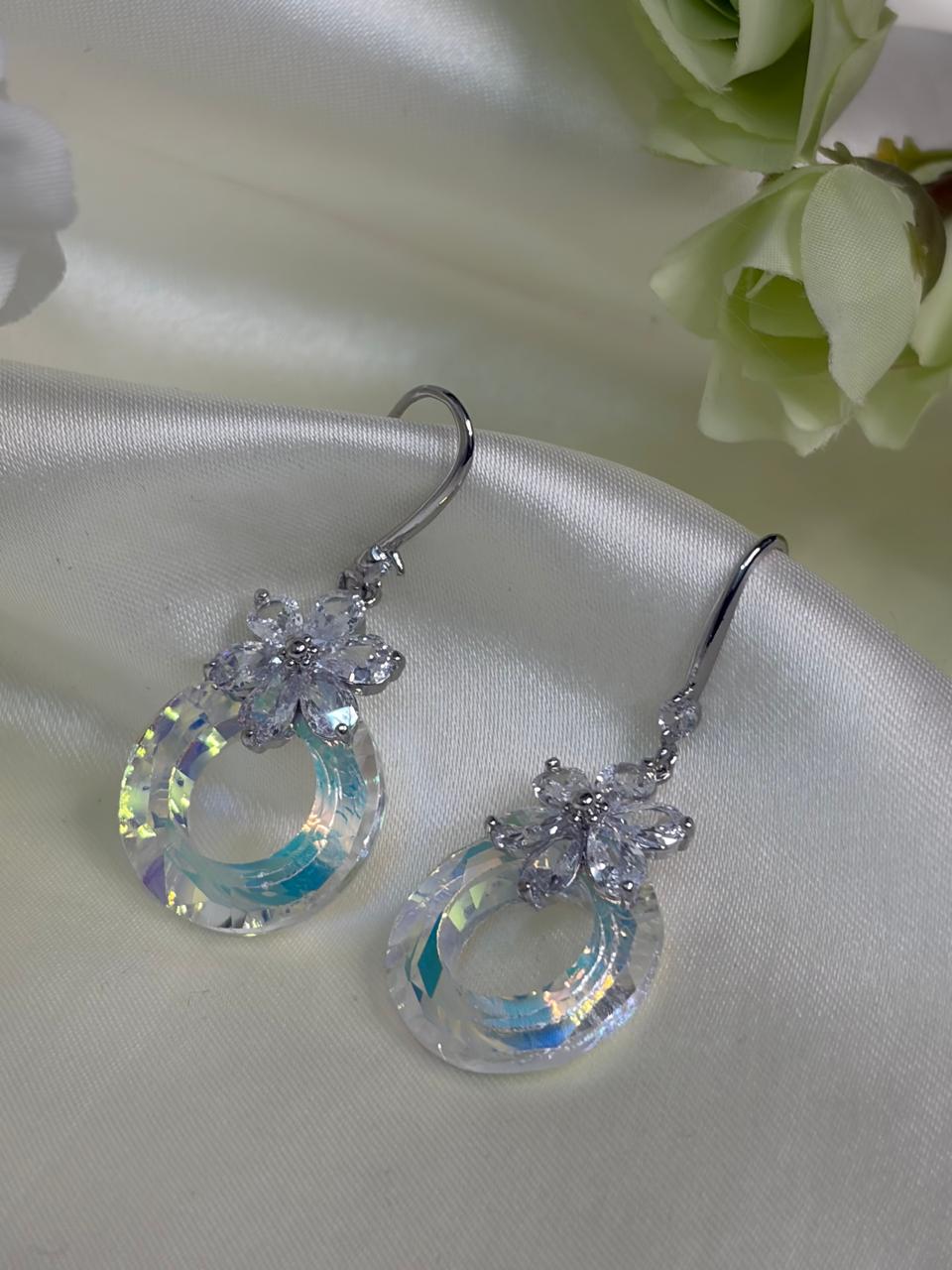 Floral Halo Droplets