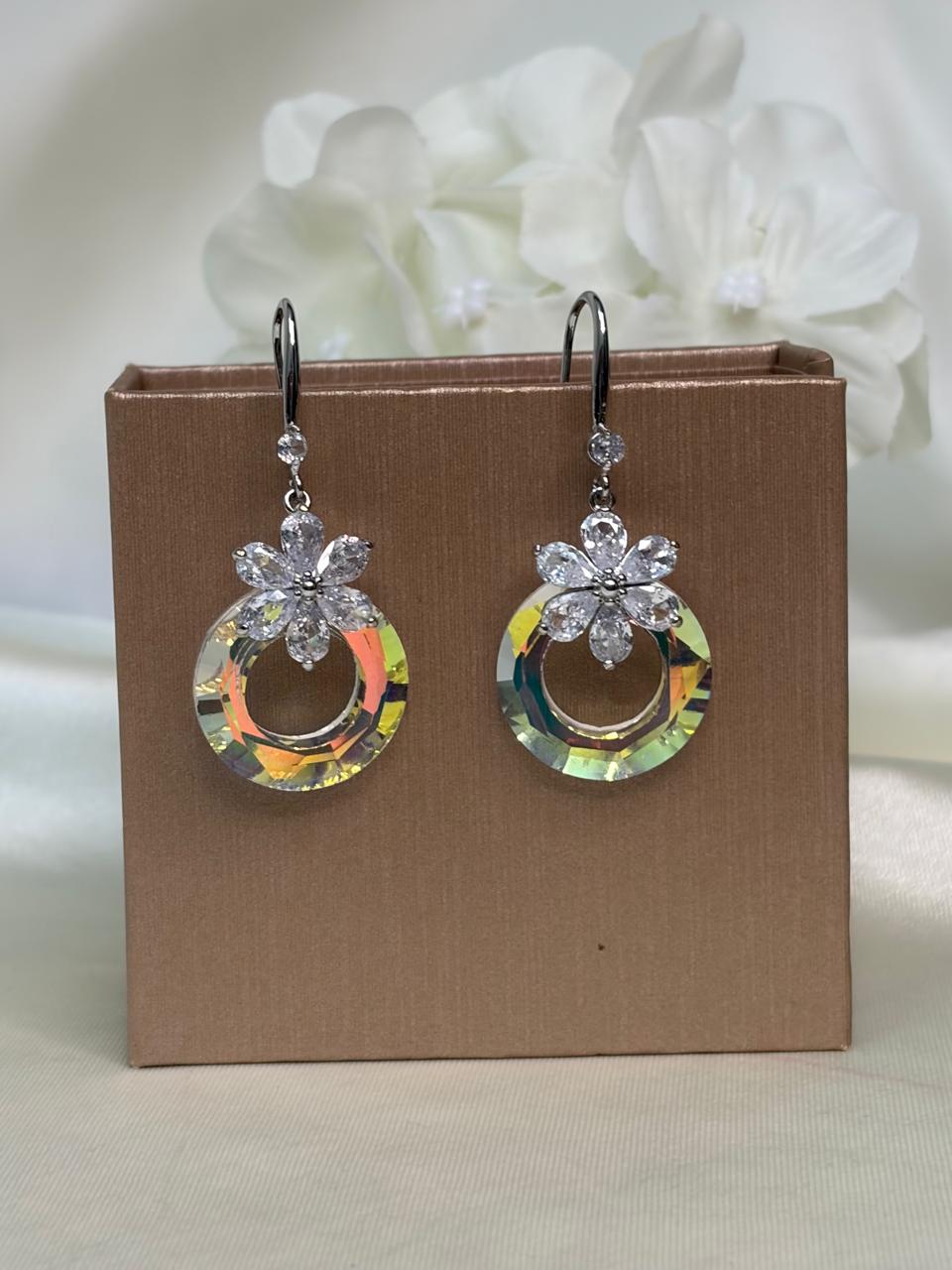 Floral Halo Droplets