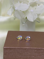 Classic Teardrop Solitaire Studs