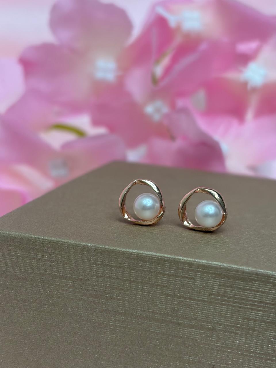 Cherry Enamel Stud Earrings