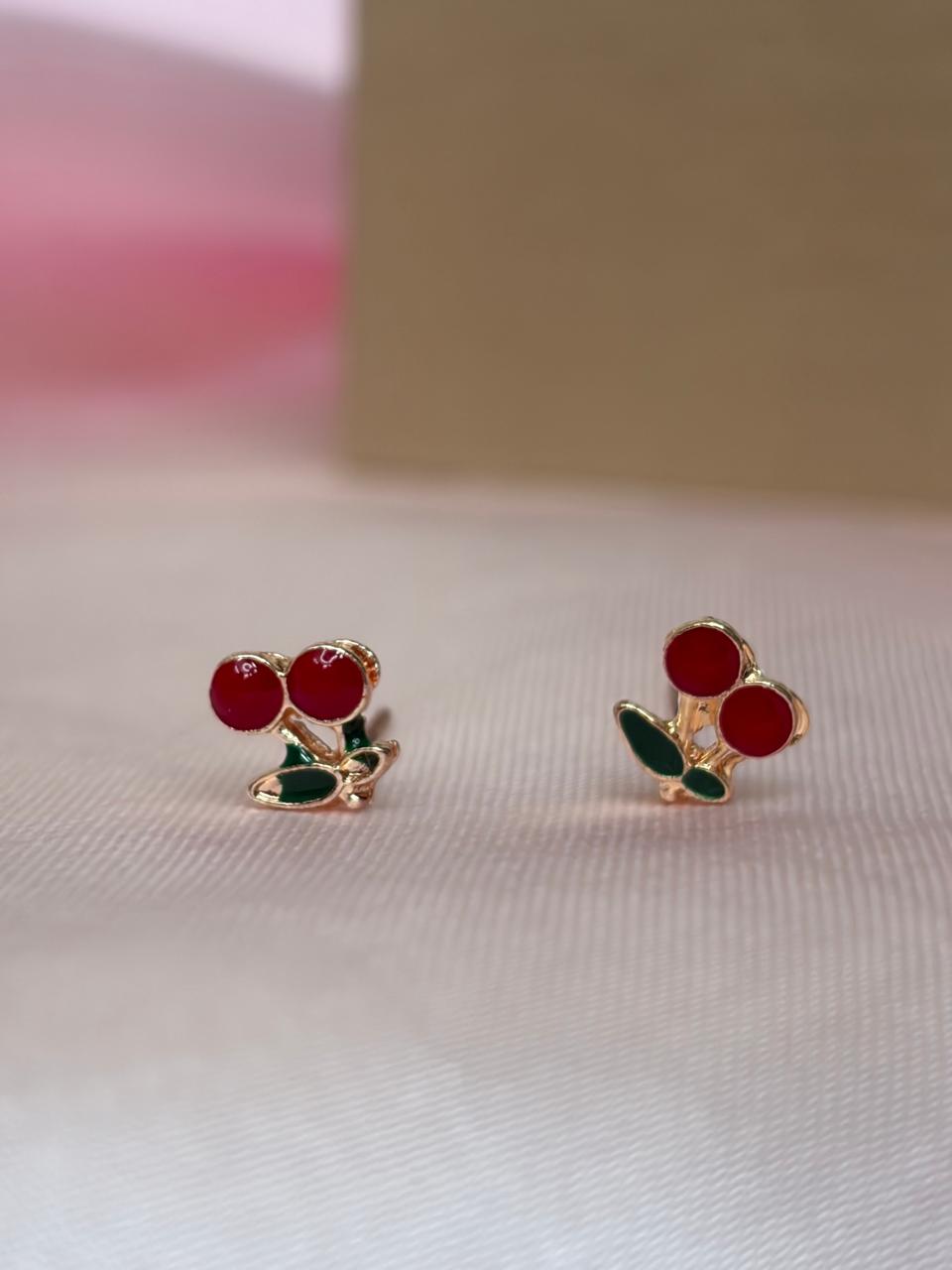 Fun Yellow Tropical Foodie Earrings