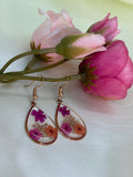 Rimmed Botanical Dangle Jewelry