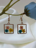 Real Pressed Multi-Color Blooms Dangler