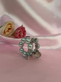 Pearl Circle Hair Claw