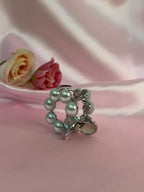 Pearl Circle Hair Claw
