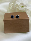 Sterling Silver Stone Studs