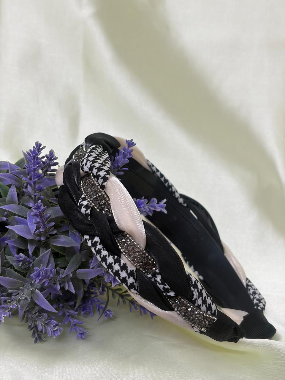 Braided Fabric Headband for Women