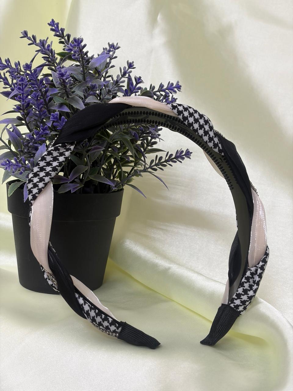 Braided Fabric Headband for Women