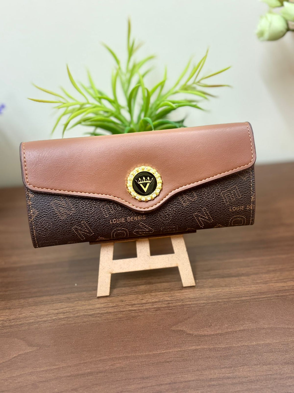 Premium Women’s 3-Piece Wallet Combo Set – Designer Long Clutch Wallet with Zip Coin Pouch & Mini Card Holder | Stylish PU Leather Ladies Purse Set