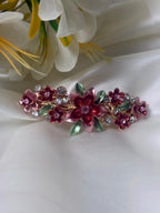 Premium Gold Finish Designer Hair Clip | Party, Wedding & Festive Wear Hair Accessory