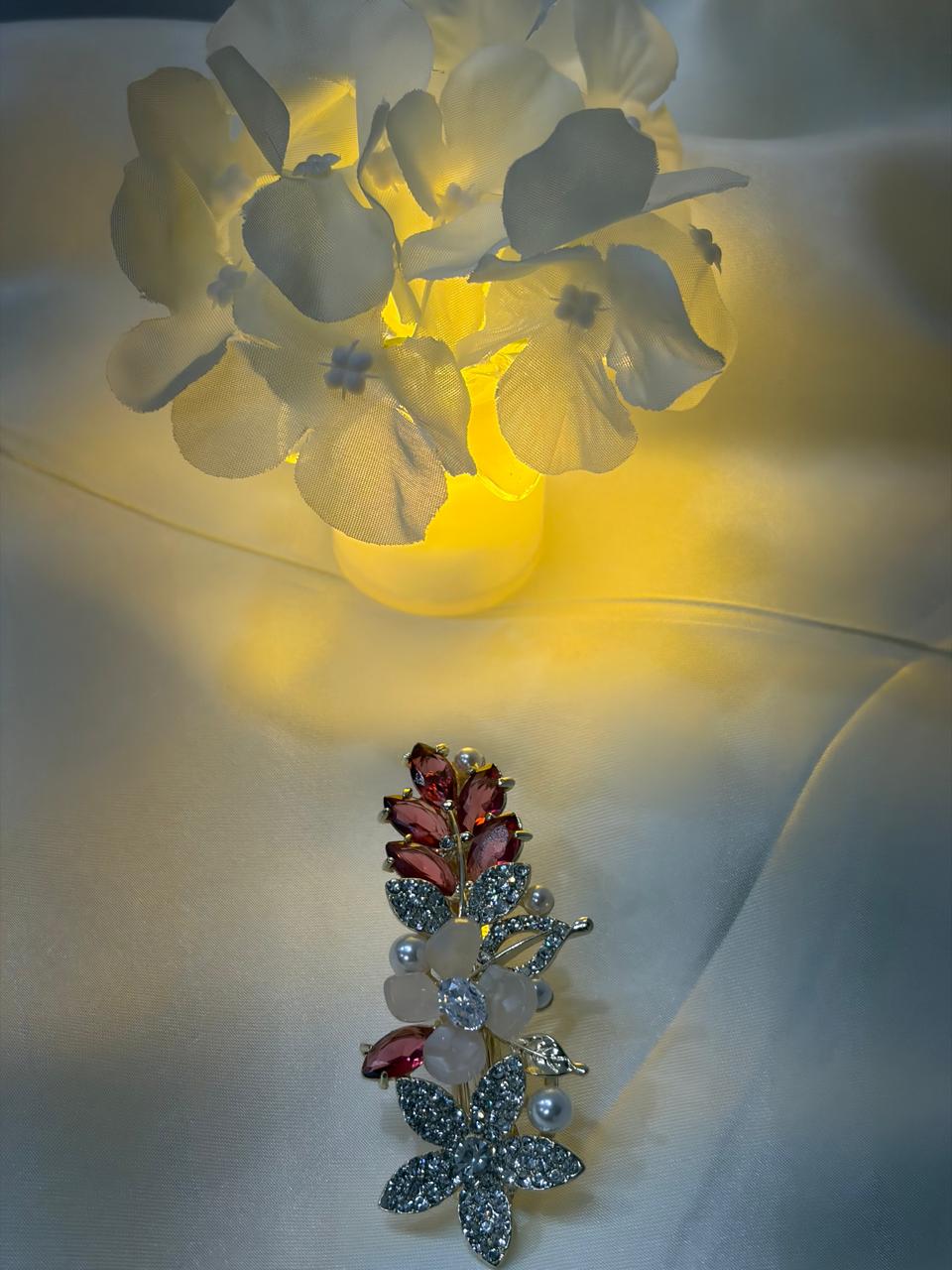 Luna Frost Luxe Barrette Snap Clip