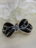 Crystal Ribbon Barrette