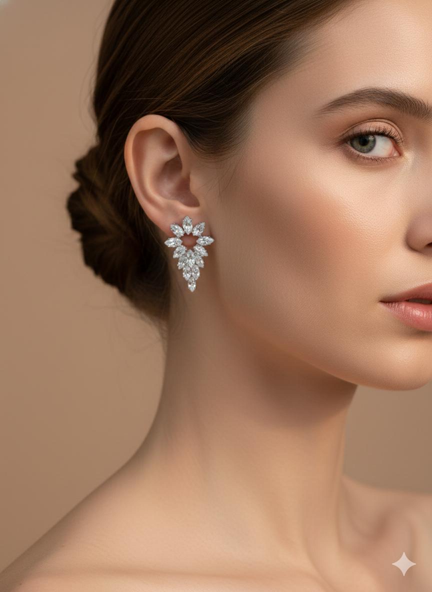 Marquise Crystal Droplets