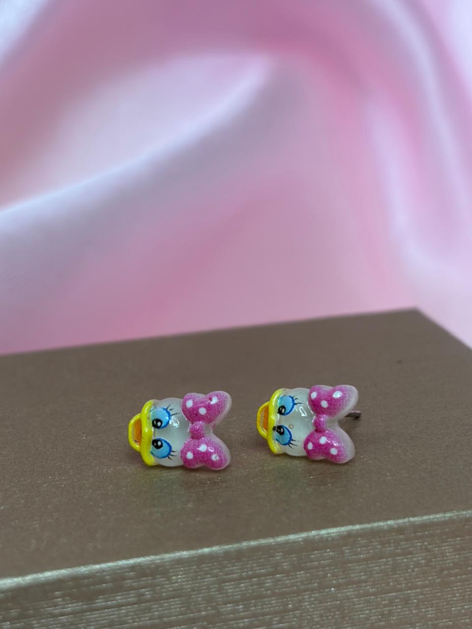 Whimsical Character Stud Earring Sets