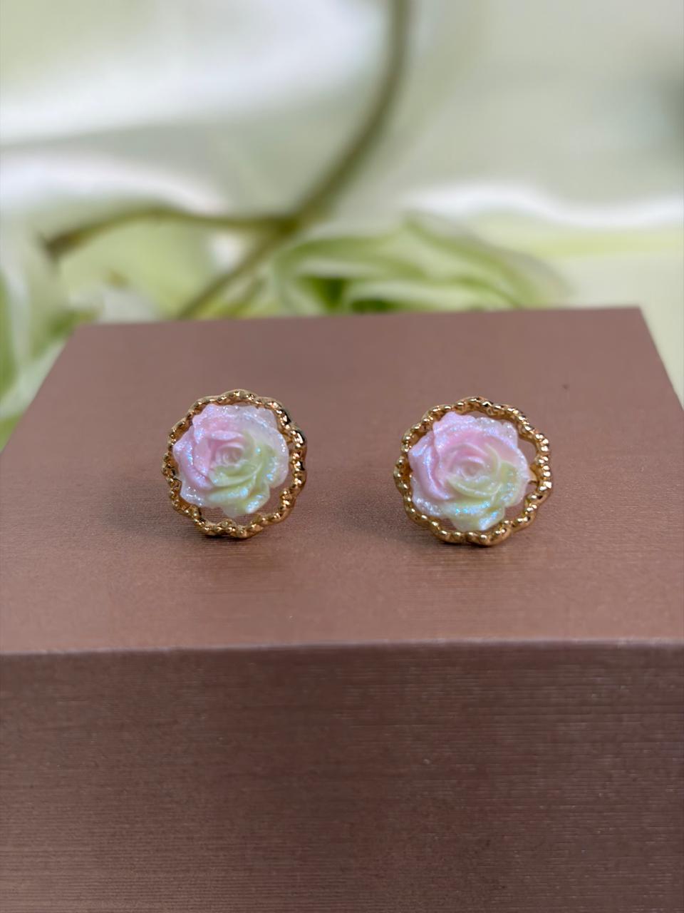 Floral Stud Earrings