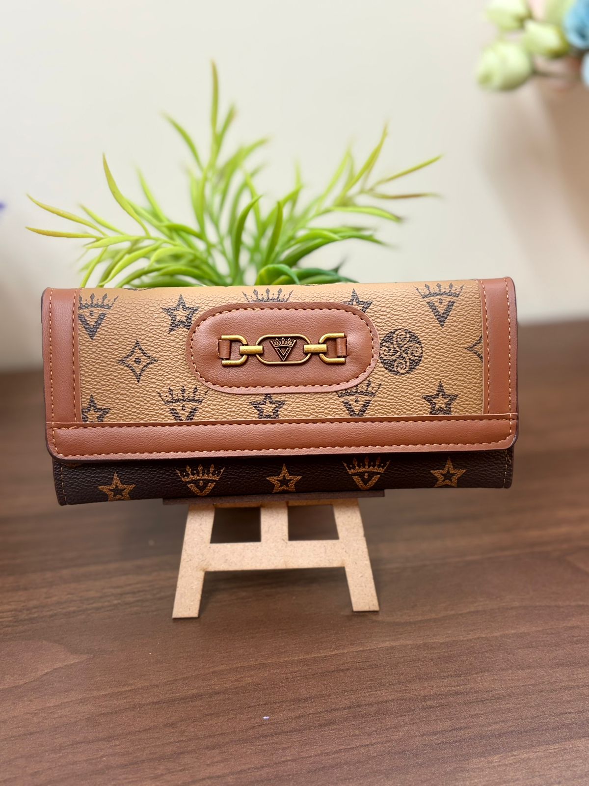 3-Piece Wallet Combo Set – Designer Long Clutch Wallet with Zip Coin Pouch & Mini Card Holder | Premium PU Leather Ladies Purse Set