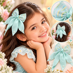 Premium Pearl Bow Hair Clip for Girls & Women (Assorted Colour)