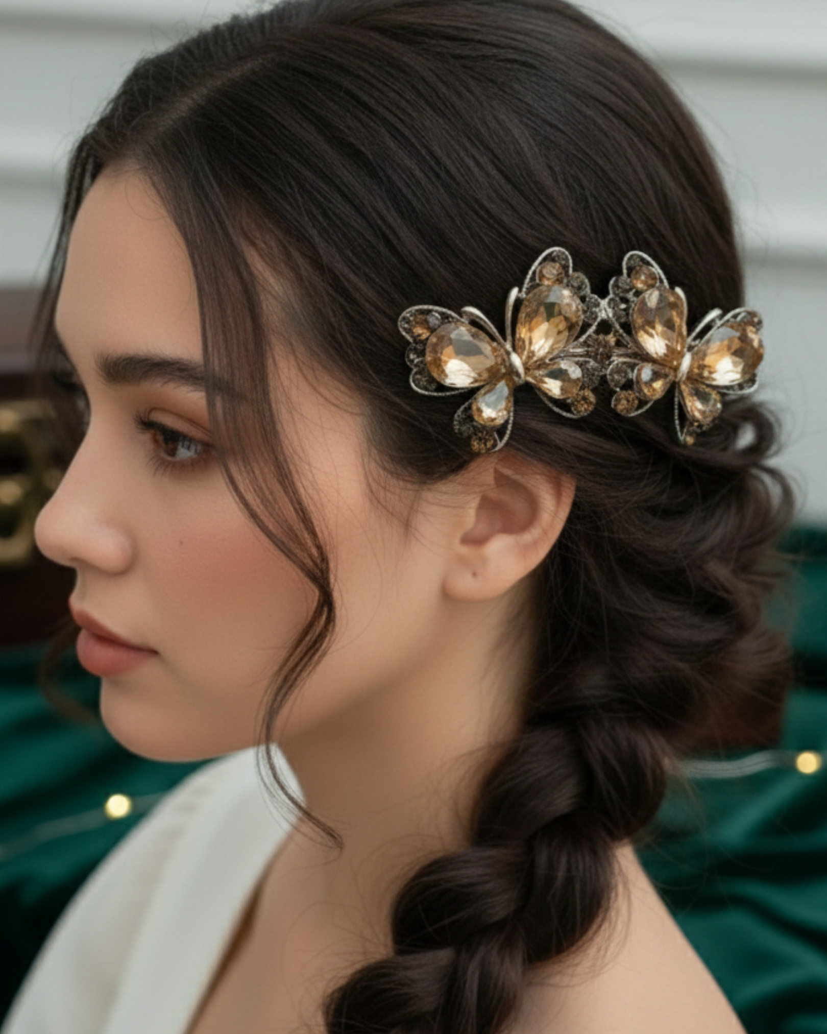 Soft Ember Luxe Snap Clip